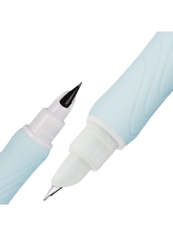 Snowhite Direct Liquid Fountain Pen, No Need To Change Ink Cartridge, Quick-Drying, Large Capacity, Suitable For Third Grade Elementary School Students, Ef Extra Fine Nib For Practicing Handwriting, F - Image 1