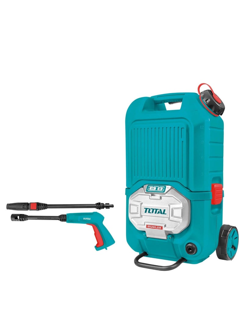 TOTAL 40V Battery Powered Washing Machine with Water Tank - TPWLI4006 - Total - Image 1