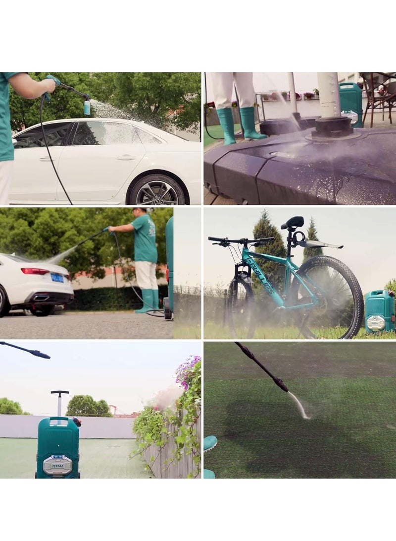 TOTAL 40V Battery Powered Washing Machine with Water Tank - TPWLI4006 - Total - Image 3