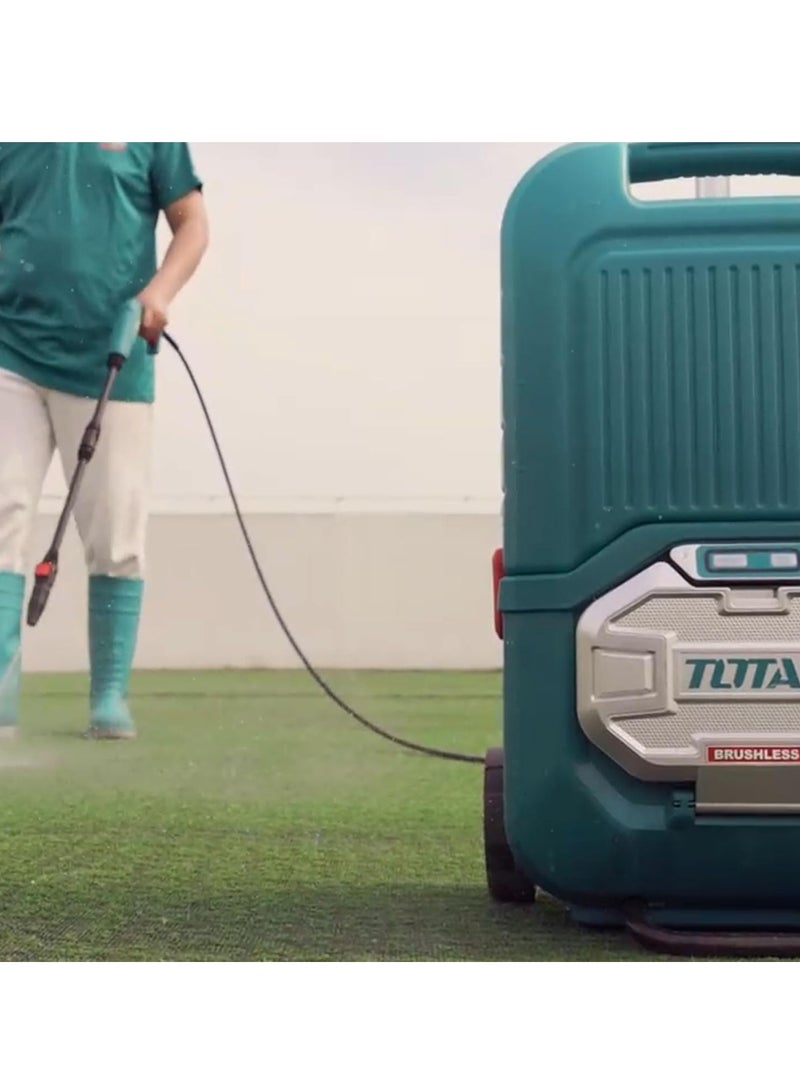 TOTAL 40V Battery Powered Washing Machine with Water Tank - TPWLI4006 - Total - Image 4