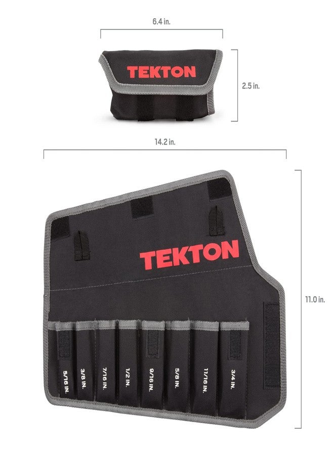 TEKTON 8-Tool Stubby Combination Wrench Pouch (5/16-3/4 in.) | ORG27108 - Image 5