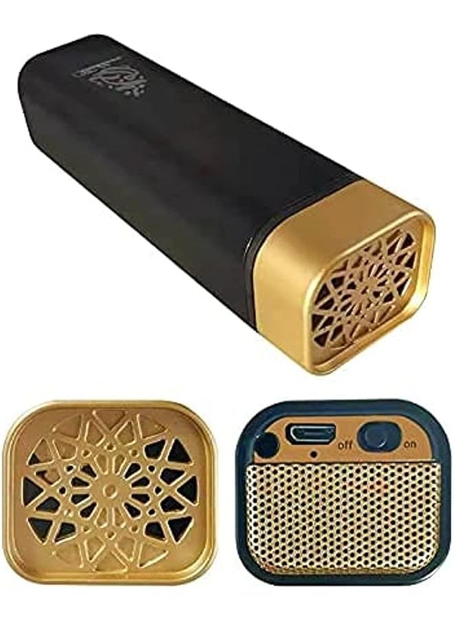 erorex Is An Elegant Portable Electronic Incense Burner For Home Office Car And Even Hair With A Distinctive Comb That Can Be Used At Any Time Rechargeable Via Usb The Most Beautiful Incense Gift Gold Color  - Image 4