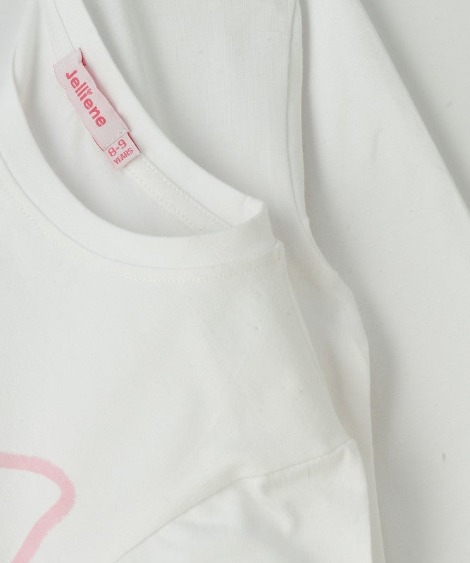 JELLIENE GIRLS TOP MAKE YOUR LITTLE ONE LOOK EXTRA ADORABLE WITH THIS GRAPHIC - Image 4