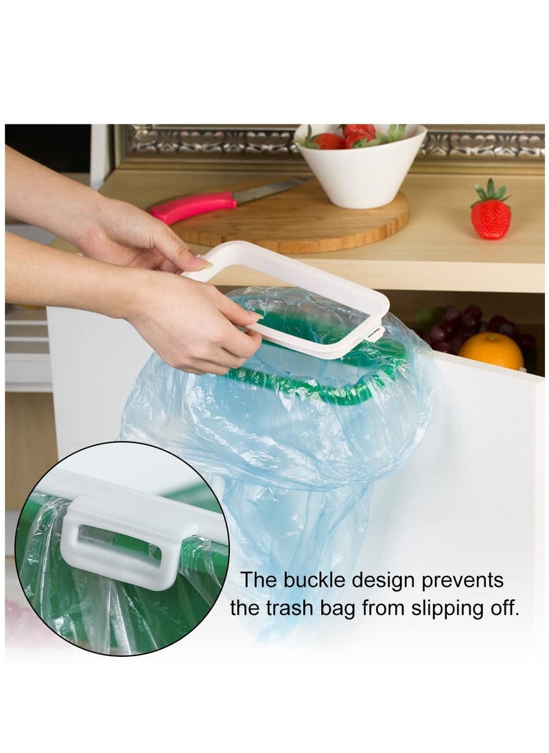 KASTWAVE Hanging Bag Holder, Portable Garbage Bags Rack,Bags Storage Rack Portable Practical Bin for Cabinet Reusable Hanging Bag Stand for Storage of Kitchen Waste,3pcs  - Image 5