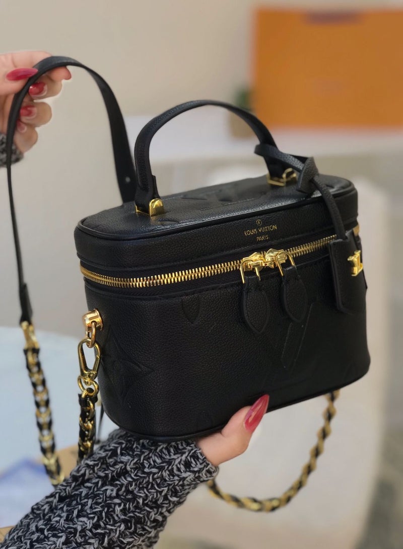 Louis Vuitton Capucine ostrich leather bag
