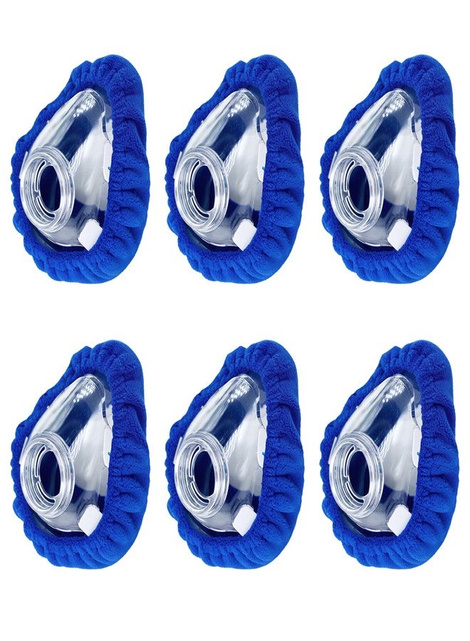 NATAKU 6-Pack Small CPAP' Mask Liners Complitable for Resmed F20 Full Face Mask Cushions, Ultra-Soft Micro-Fleece Reduces Air Leaks & Pressure Marks, Reusable Mask Covers, Breathable for All-Night - Image 1