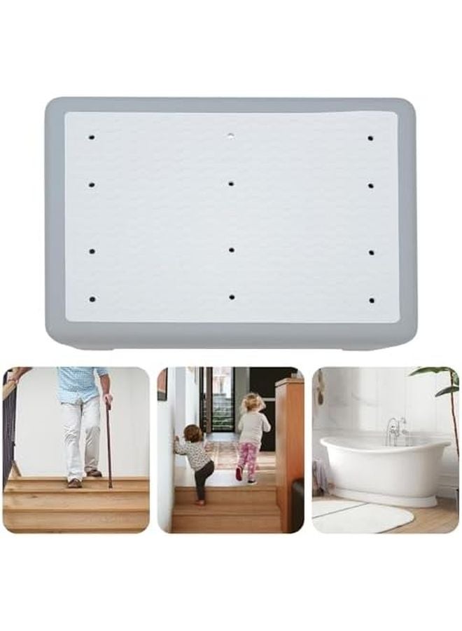 Gray Bed Step Stool Stackable Stepping Riser for Bedside Bathtub Car Office - Image 5