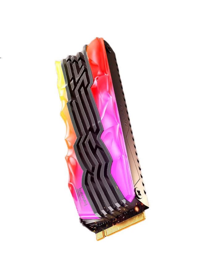 fanxiang Fanxiang 2Tb Ssd, M.2 Interface, Nvme Protocol, Pcie 4.0, Tlc Nand, Rgb Colorful Lighting Effects, Read Speed 7400Mb/S, Computer Upgrade, S790R - Image 1