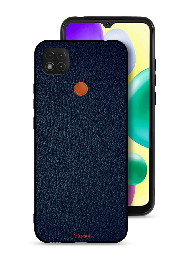 Tolwak Xiaomi Redmi 9C Protective Case Cover Leather Pattern - Image 1