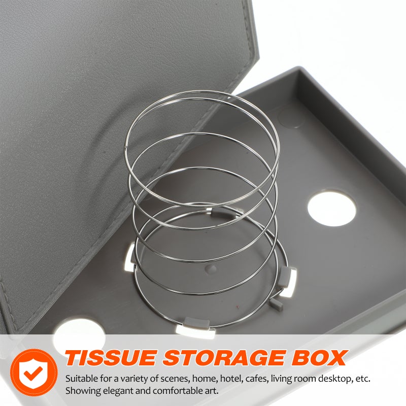 📦 موزع مناديل طاولة مصنوع من مواد إي وبولي بروبلين قوي ومناسب لمناسبات متعددة - Image 3
