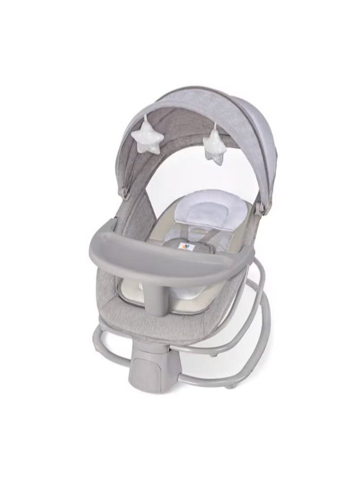 4-in-1 Baby Swing with App Control, Adjustable Backrest, and Electric Rocking Chair - Model 8114 - pzsku/Z78E2C78896C8EE77E61EZ/45/_/1732167438/b784d083-f72a-411b-b92e-af5f688ba285