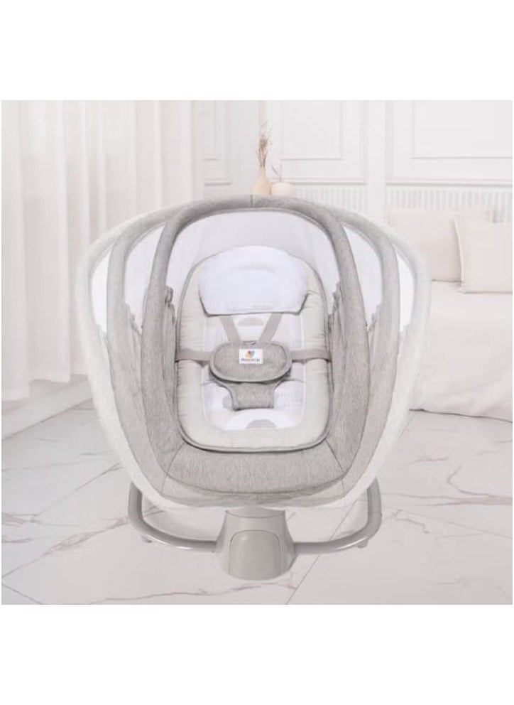 4-in-1 Baby Swing with App Control, Adjustable Backrest, and Electric Rocking Chair - Model 8114 - pzsku/Z78E2C78896C8EE77E61EZ/45/_/1732167931/17d00b45-1cc5-4f08-b645-ad4e0ddf00bd