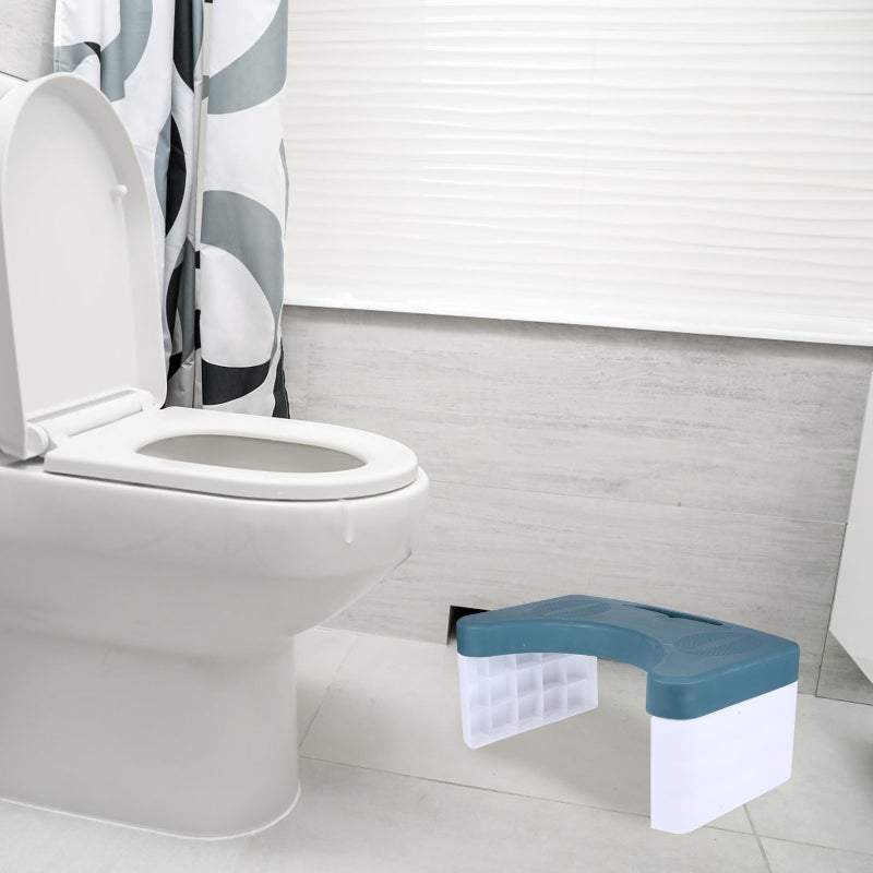 🚽 مقعد سلم للحمام من بلاستيك متين مع تصميم مقاوم للانزلاق للاستخدام المنزلي - Image 4