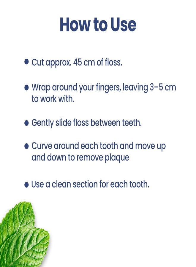 2ools Mint Dental Floss 50 mtr (TSOC8201, Pack of 2) - Image 5