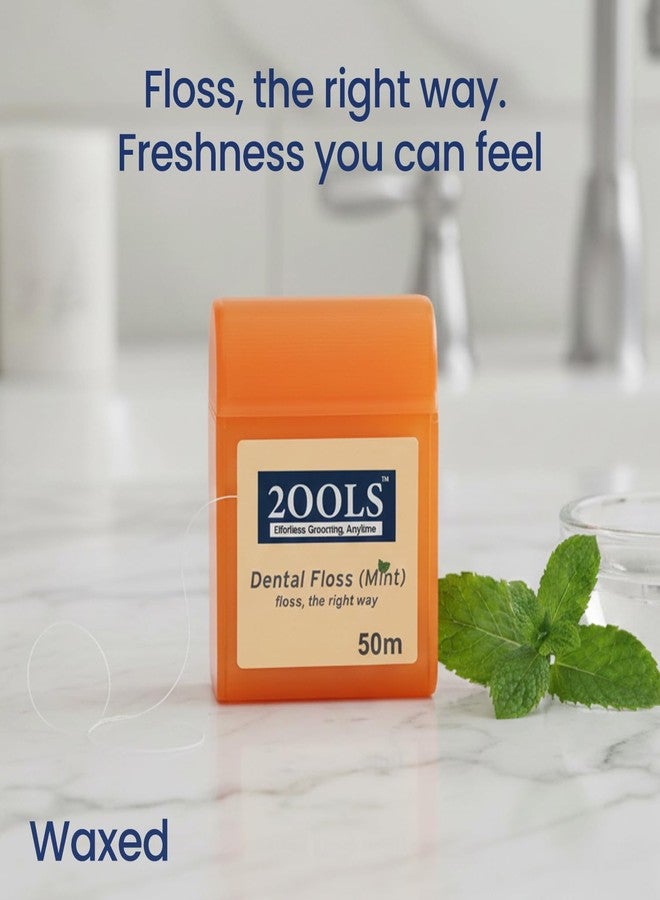 2ools Mint Dental Floss 50 mtr (TSOC8201, Pack of 2) - Image 3