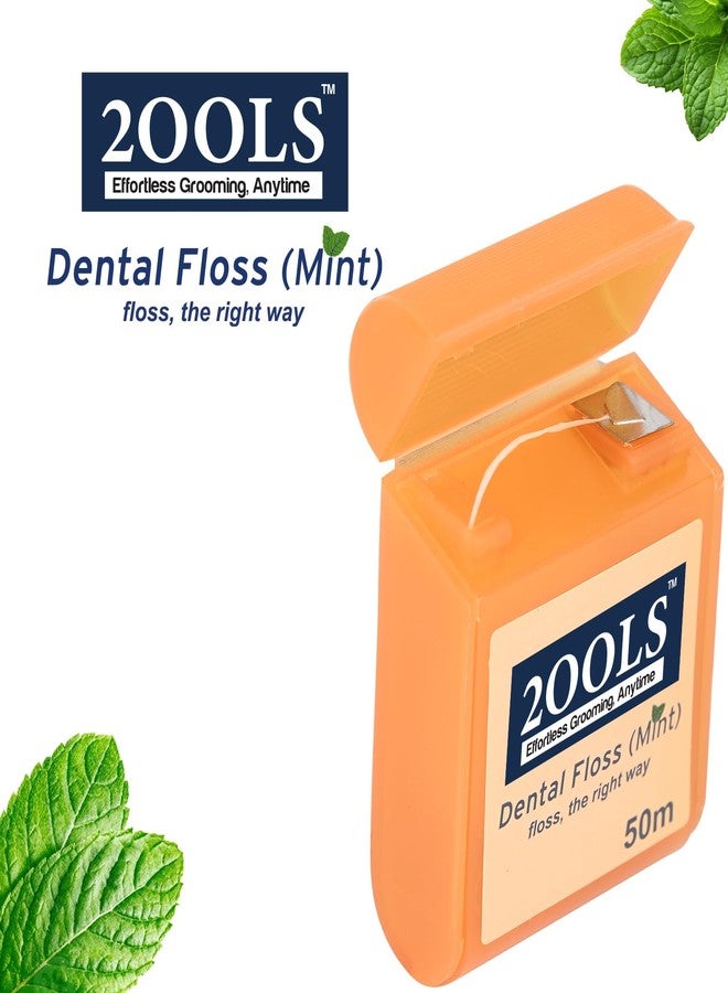 2ools Mint Dental Floss 50 mtr (TSOC8201, Pack of 2) - Image 2