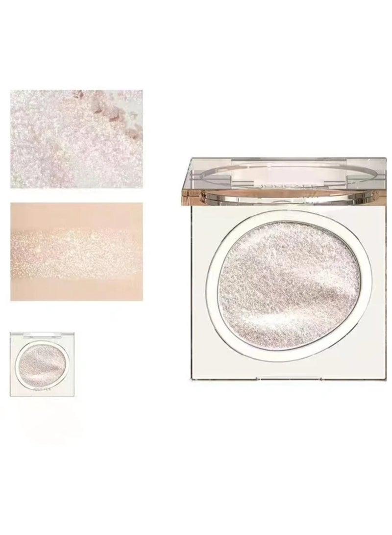 Joocyee Eyeshadow Single Colour Glitter Pearlescent Glitter Pigmented Neon Sequins Eyeshadow Palette Makeup (D111 Star Stone) - Image 2