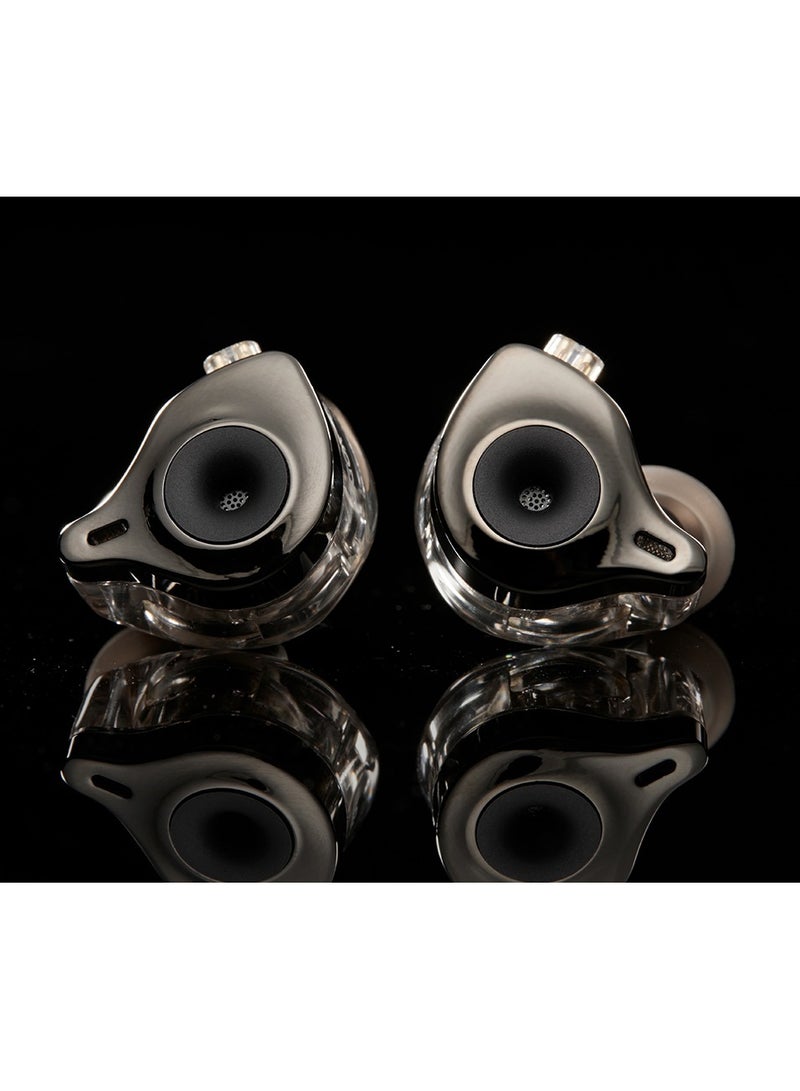Adonis 1DD+1BA Hybrid Technology Earphones In Ear Monitor HIFI Super Bass Earbuds High Sound Quality Music Headphones (No mic) - Image 2