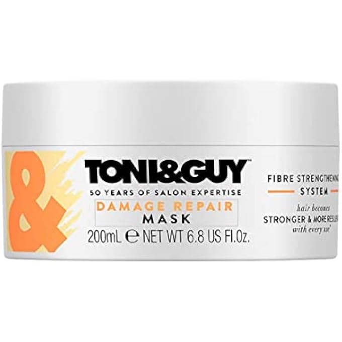 Toni & Guy DAMAGE REPAIR INTENSE REPAIR HAIR MASK TREATMENT FOR DRY WEAK BRITTLE HAIR PRONE TO BREAKAGE, 200ML - Image 1
