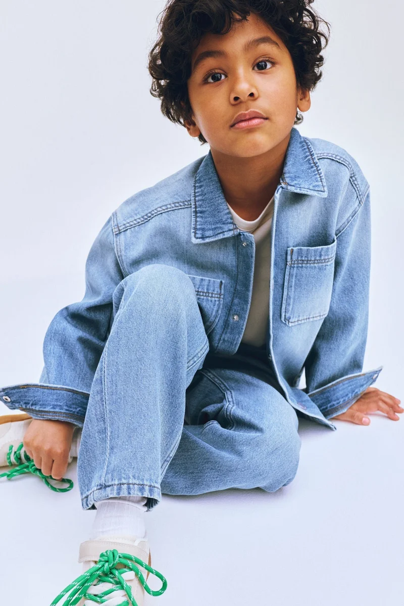 اتش اند ام بنطلون سهل الارتداء من التويل