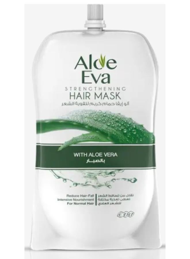 Aloe Eva Hair Strengthening Cream Bath With Aloe vera 250g + Strengthening Hair Oil Replacement With Aloe Vera Extract 250ml - Image 2