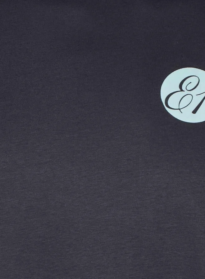 Lee Cooper  Lee Cooper Men Regular Fit Crew Neck Short Sleeves Logo Print T-shirt for Men | Best Price UAE