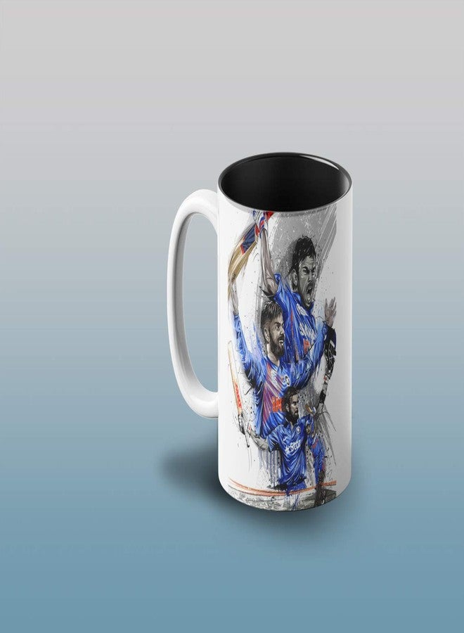 Prink Virat Kohli Coffee Mug with Print | Cricket Coffee Mug | Cricketers Printed Coffee Mugs | Captain Kohli Mugs | Gift for Friends, Kids | 330ml, Microwave & Dishwasher Safe - Image 2