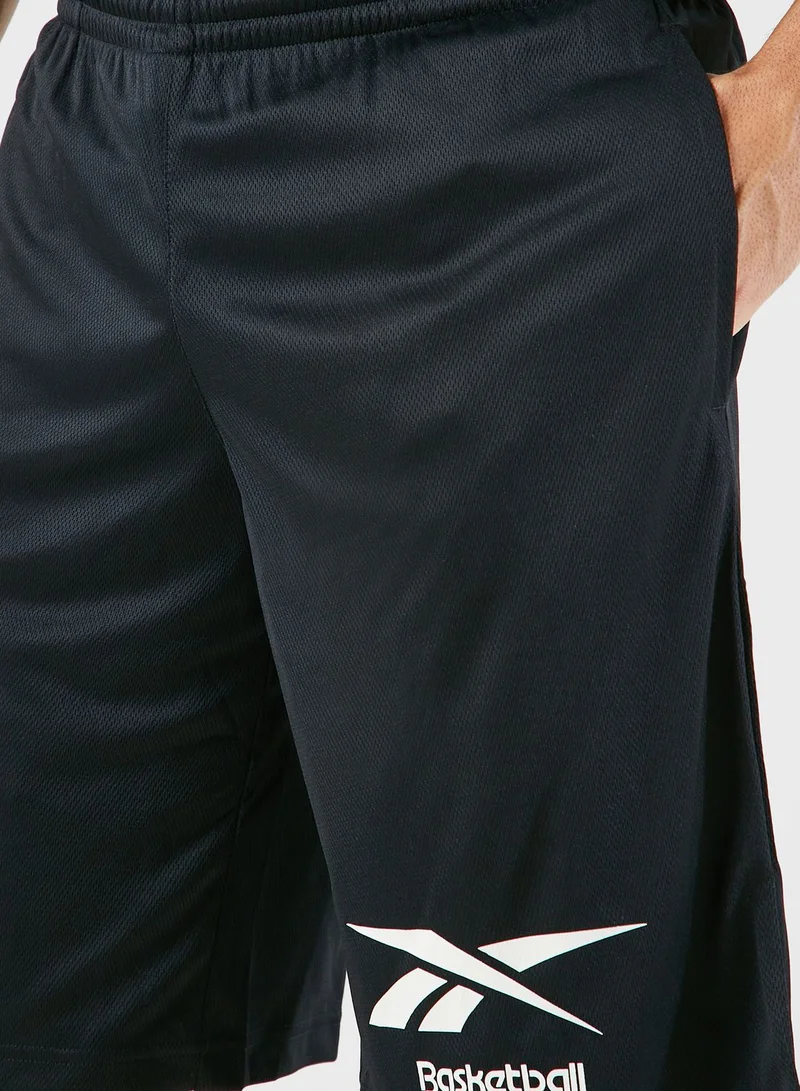 Reebok Basketball Mesh Shorts