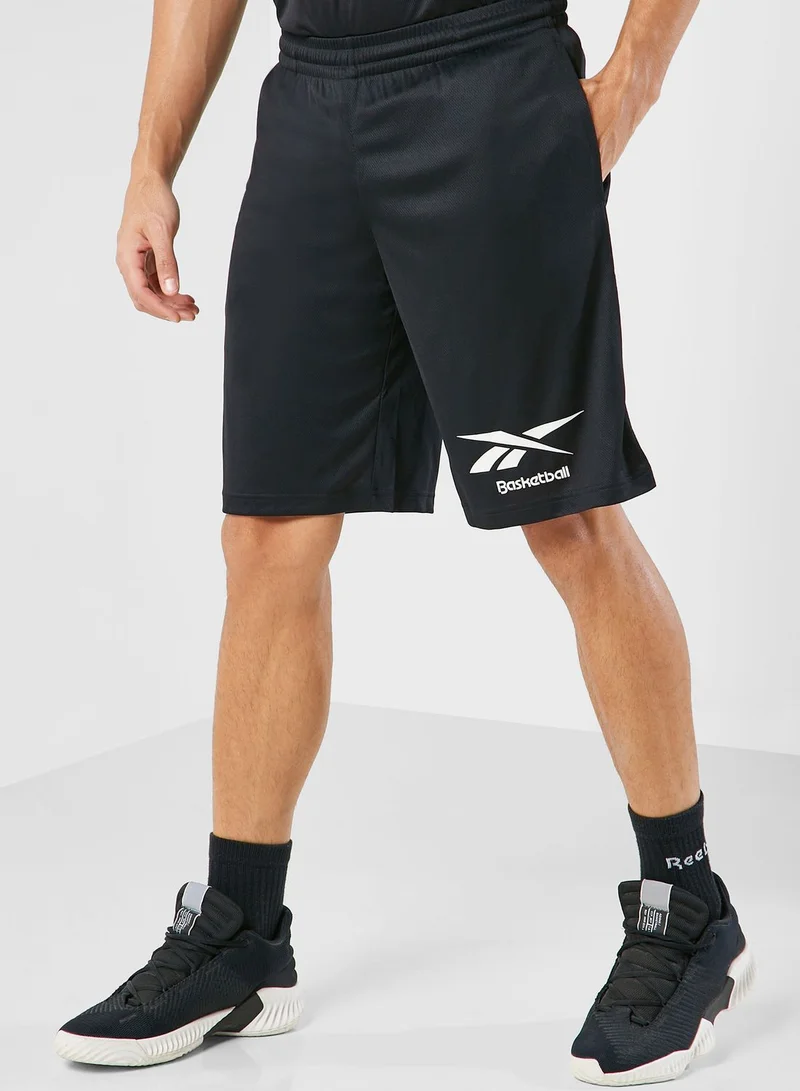 Reebok Basketball Mesh Shorts