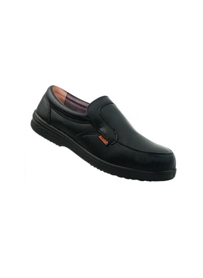 Executive Ex-Slip On Men Formal Work Ware Safety Shoes Metal Free Heat Oil And Slip Resistant