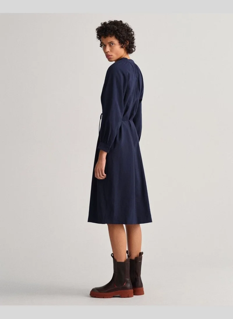 GANT GANT Stand Collar Shirt Dress