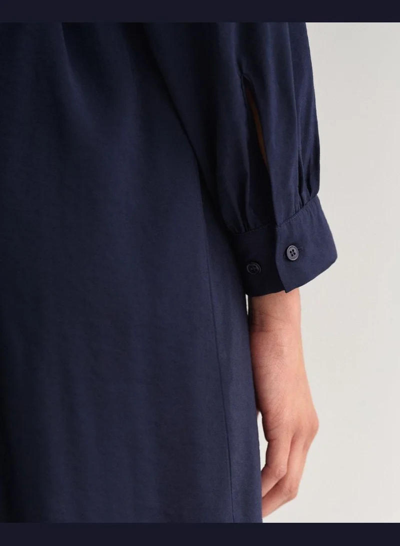 GANT GANT Stand Collar Shirt Dress