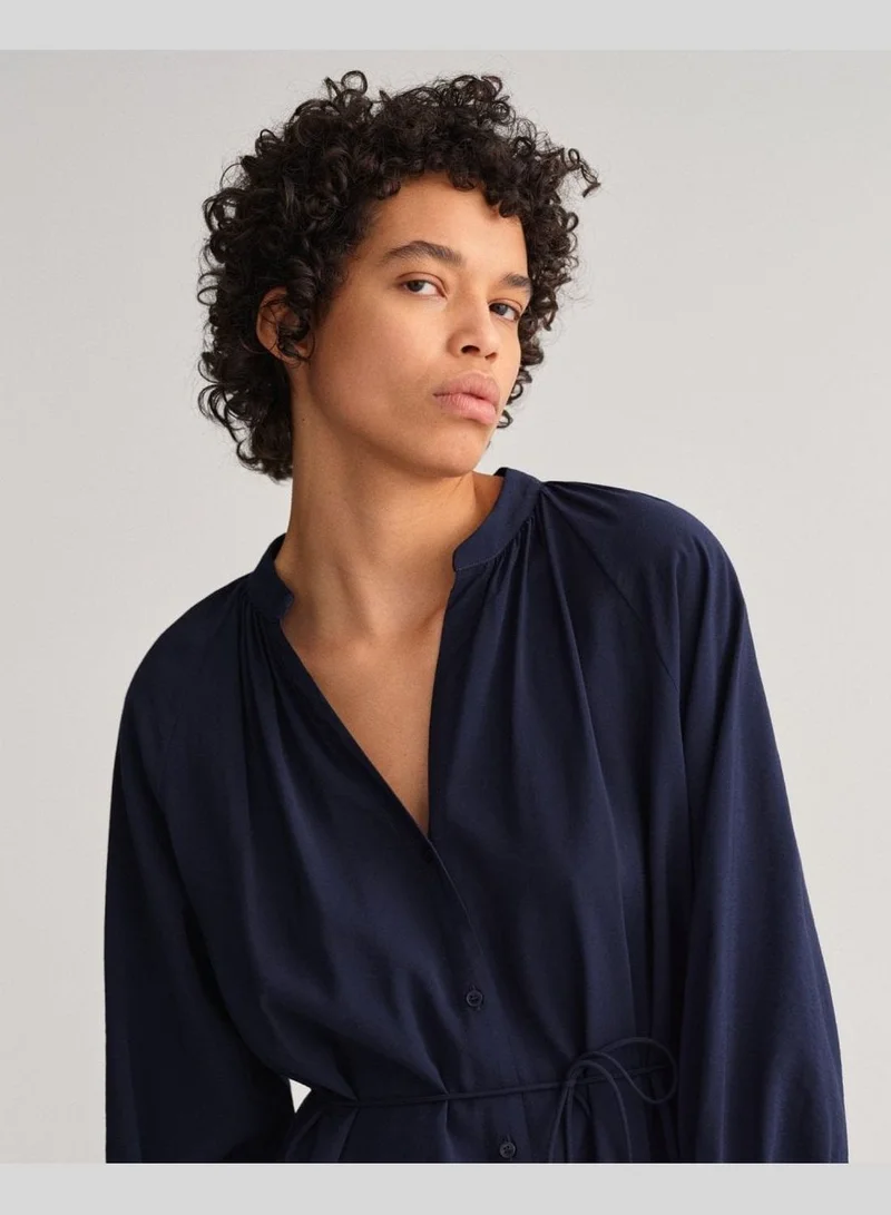 GANT GANT Stand Collar Shirt Dress