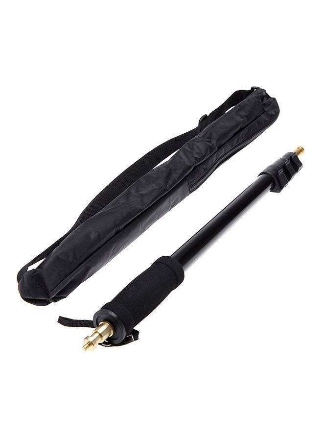 NIBEMINENT Light Boom Pole Stick For Witstro Flash AD180 AD360 Black  - Image 3