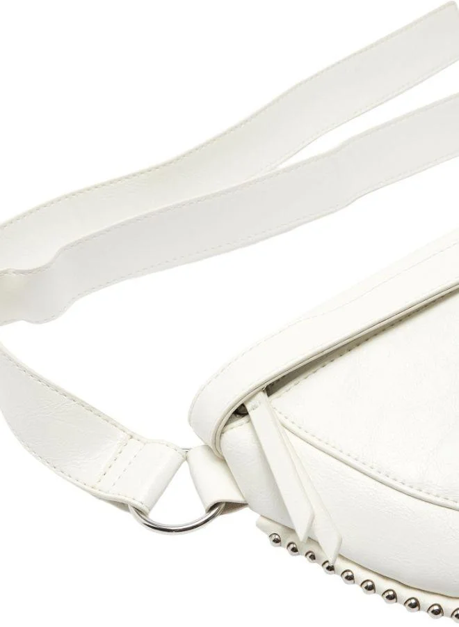 PARFOIS Crackled-Effect Waist Bag