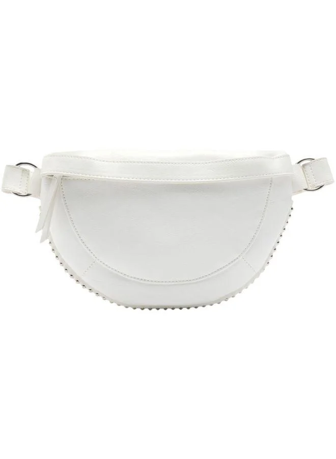 PARFOIS Crackled-Effect Waist Bag