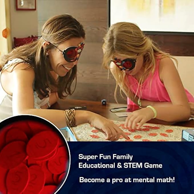 CHALK AND CHUCKLES Super Math Spy Board Game for Kids Age 812 Educational Brain Games for Kids 10 Years Gift for Boys Girls 9 10 11 Years STEM Toys - Image 5