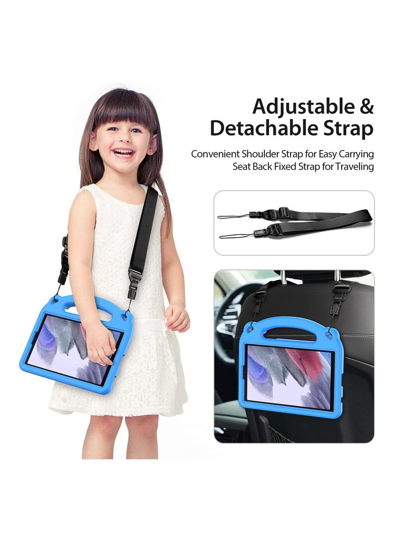Generic - Kid Case for Samsung Galaxy Tab A7 Lite (T220 -T225-T227) Light Weight Full Protection Shockproof Case with Handle Kickstands - Image 1