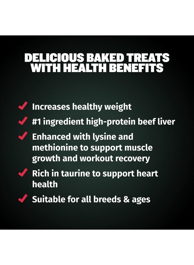 BULLY MAX Premium High Protein Dog Treats For Puppy & Adult Dogs  Training Dog Food Treats With 32% Protein, Real Meat, Veggies & Bcaas For Small, Medium & Large Breeds, Beef Flavor, 400G Bag - Image 4