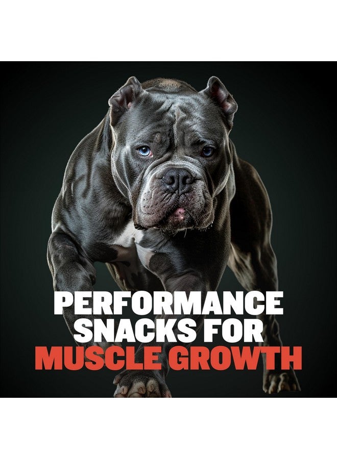 BULLY MAX Premium High Protein Dog Treats For Puppy & Adult Dogs  Training Dog Food Treats With 32% Protein, Real Meat, Veggies & Bcaas For Small, Medium & Large Breeds, Beef Flavor, 400G Bag - Image 2