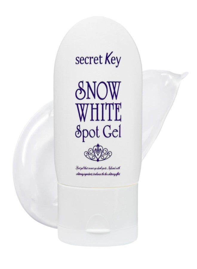 Secret Key SECRETKEY Snow Glowing Dark Spot & Tone Care Gel, Niacinamide with Hyaluronic Acid & Aloe Vera for Uneven Tone, Multi-Zone Illuminating Care for Face & Body, Korean Skin Care (2.29 Oz / 65g) - Image 1