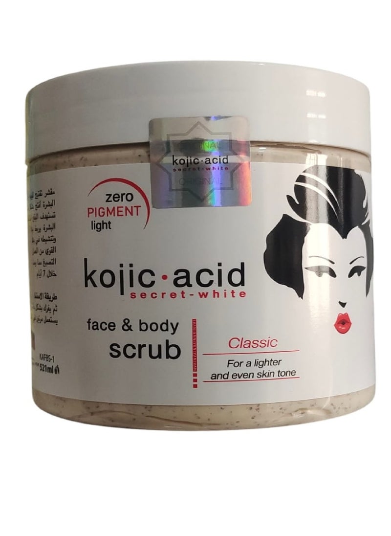 KOJIC ACID Kojic Acid Face & Body Scrub 521ml 