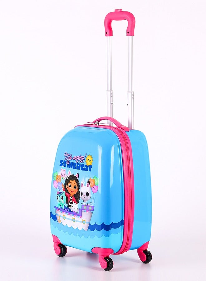 UNIVERSAL حقيبة سفر عالمية للأطفال مع ملصقات قابلة لإعادة الاستخدام مقاس 18 بوصة - Image 3