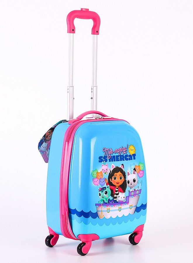 UNIVERSAL حقيبة سفر عالمية للأطفال مع ملصقات قابلة لإعادة الاستخدام مقاس 18 بوصة - Image 2