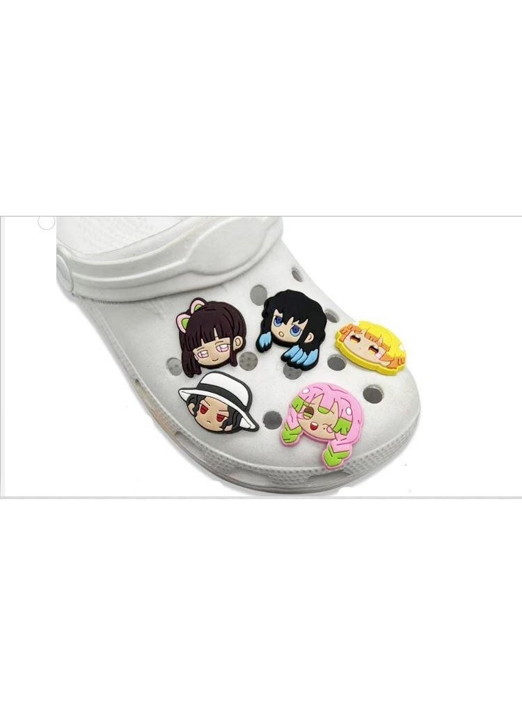 HD Marketim - Slippers Shoes Sandals Ornament 1 Piece Silicone Anime Girl Boy Accessory Gift - Image 1
