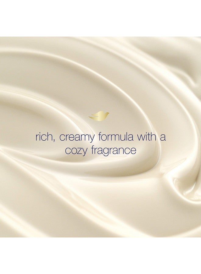 دوف غسول الجسم Dove Purely Pampering للبشرة الجافة بزبدة الشيا مع الفانيليا الدافئة يزيل البكتيريا بفعالية مع تغذية بشرتك، 22 أونصة سائلة (عبوة من 4 قطع) - Image 2