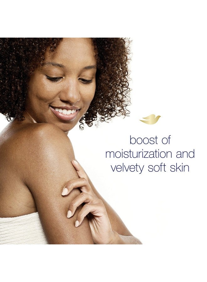 دوف غسول الجسم Dove Purely Pampering للبشرة الجافة بزبدة الشيا مع الفانيليا الدافئة يزيل البكتيريا بفعالية مع تغذية بشرتك، 22 أونصة سائلة (عبوة من 4 قطع) - Image 3