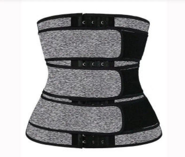 Breathable Waist Trimmers Belts 3-Belt Waist Trainer for Women - Slimming Body Shaper