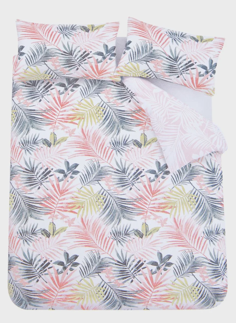 NEW LOOK Bright Leaf Double Bed Set