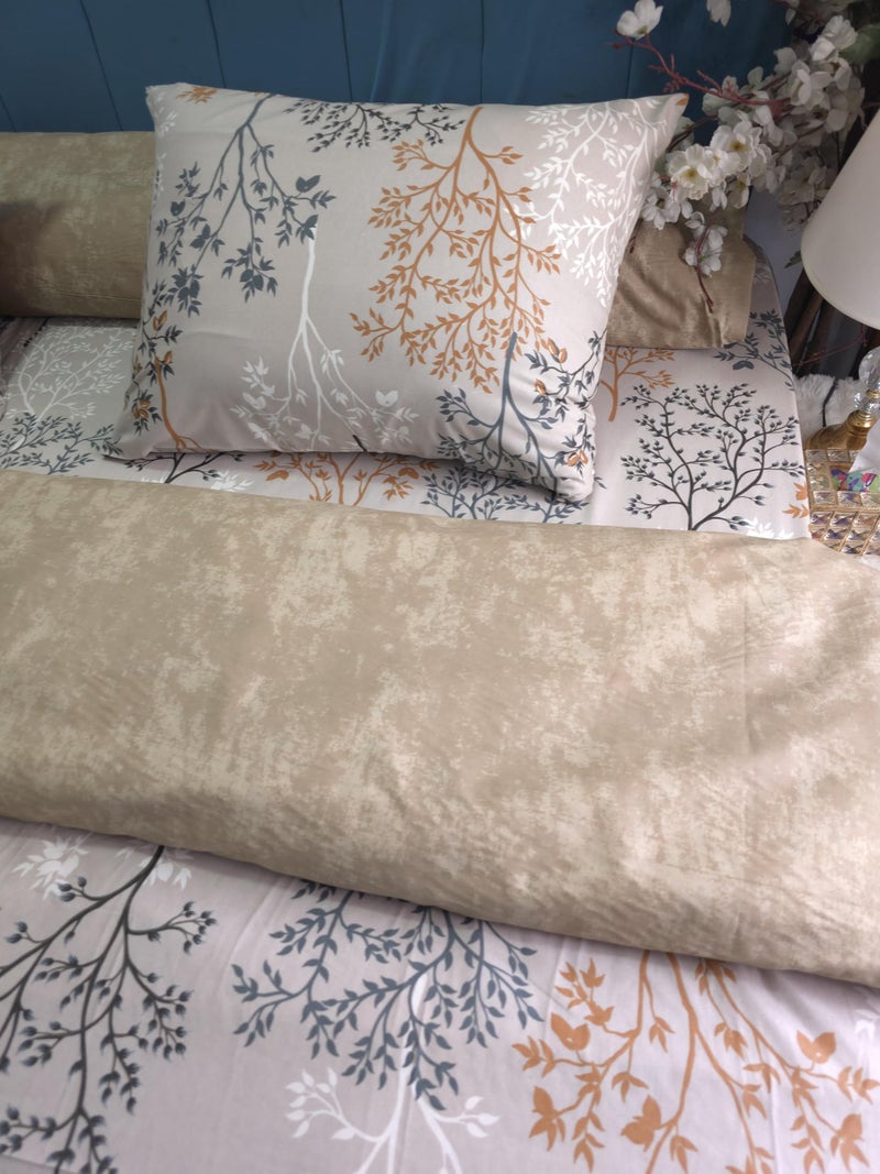 Golden Bed Luxurious Amreya Cotton King Size 230 * 240 cm Quilt Cover (Fluminse) - Image 3